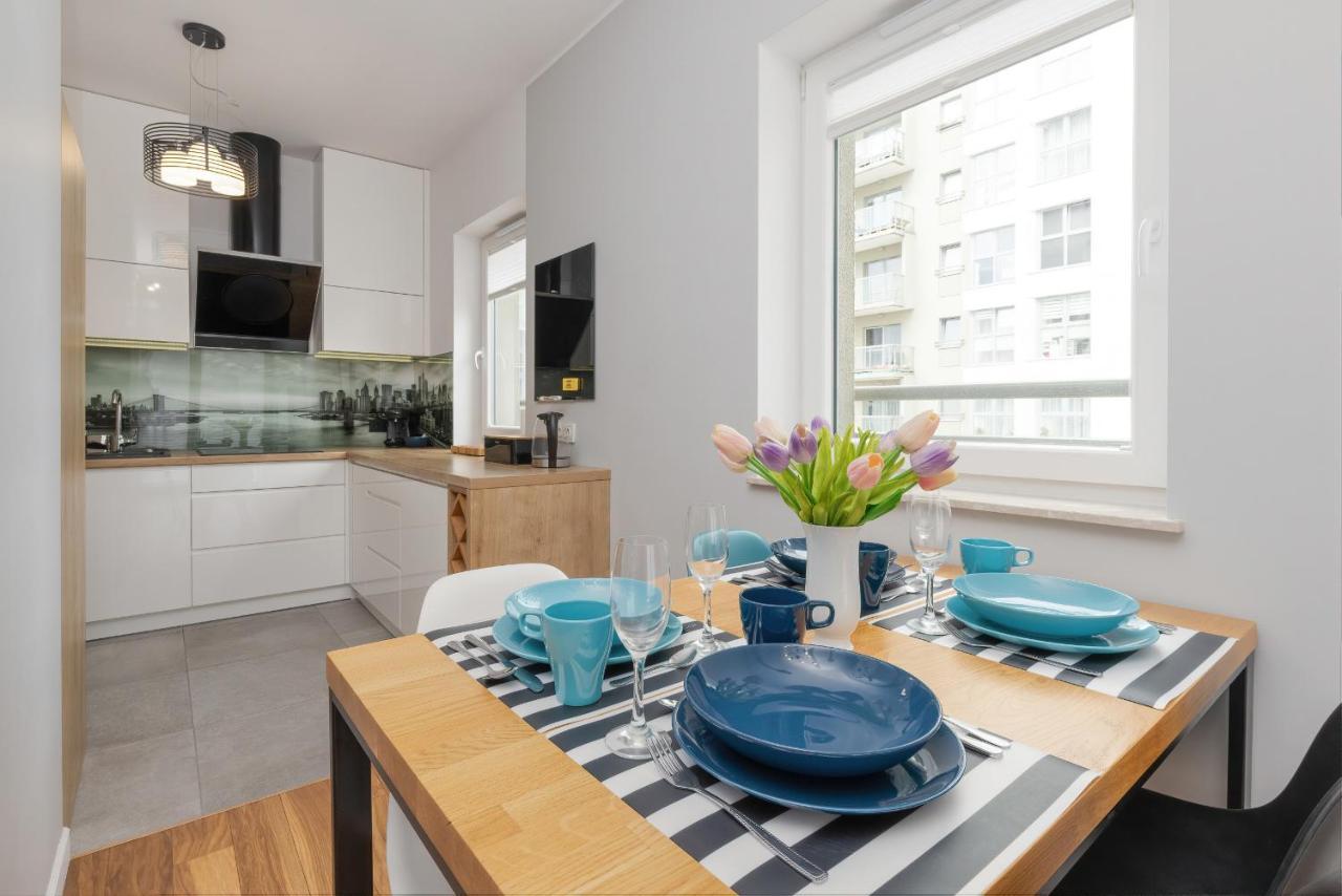 Albatross Towers Przymorze Apartments By Noclegi Renters Gdansk Dış mekan fotoğraf