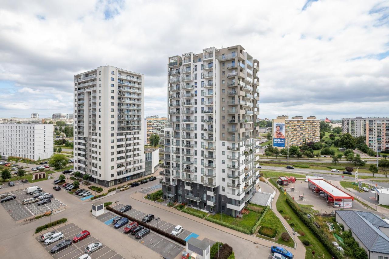 Albatross Towers Przymorze Apartments By Noclegi Renters Gdansk Dış mekan fotoğraf